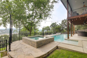 Lake Travis House with Private Pool, Hot Tub and Dock!